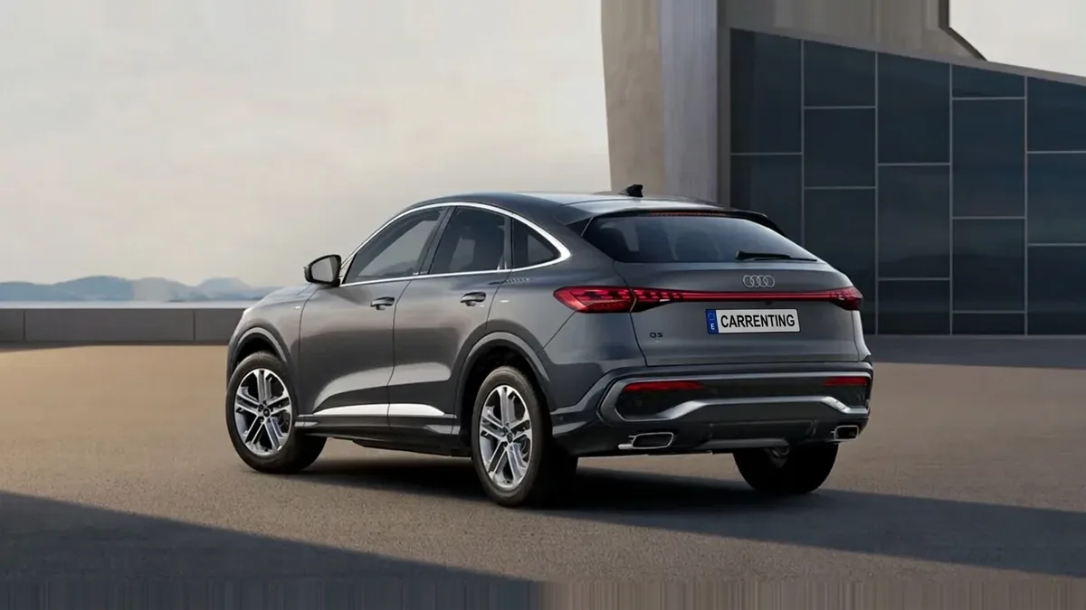 Audi Q5 Sportback S line TDI quattro 150kW (204CV) S tronic en renting en Elche — Trasera