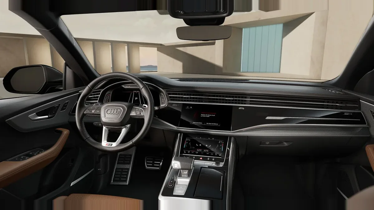 Audi RS Q8 441kW TipTronic en renting en Elche — Delantera