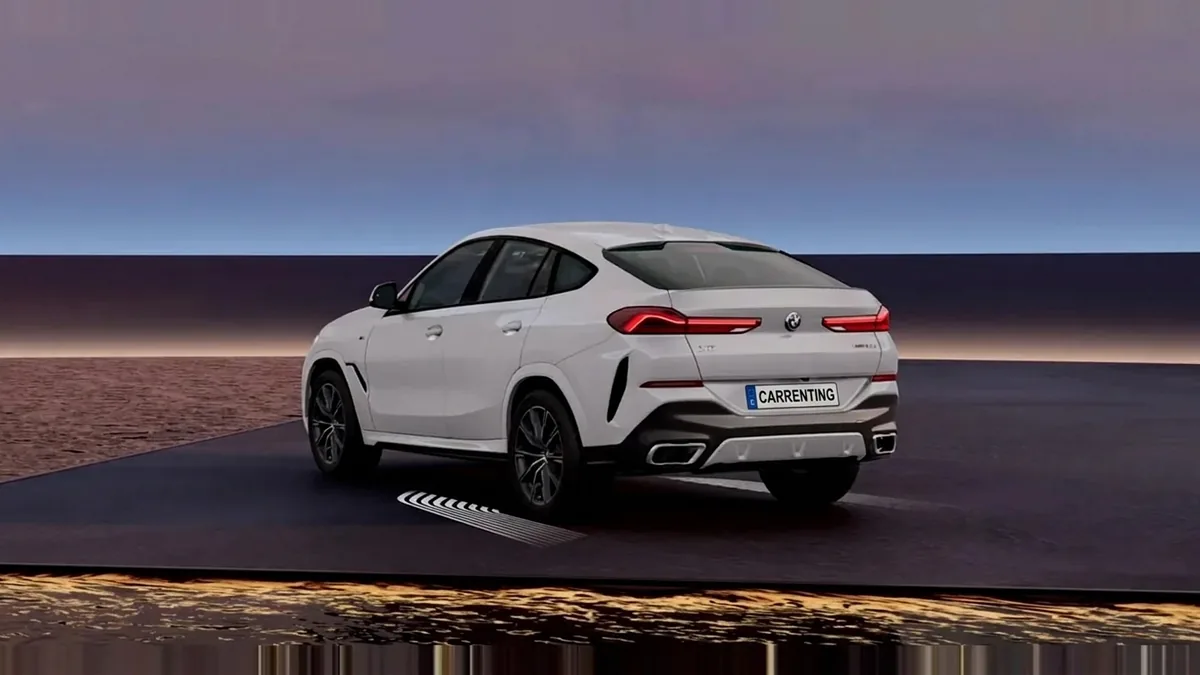 BMW X6 xDrive30d M Sport en renting en Elche — Lateral