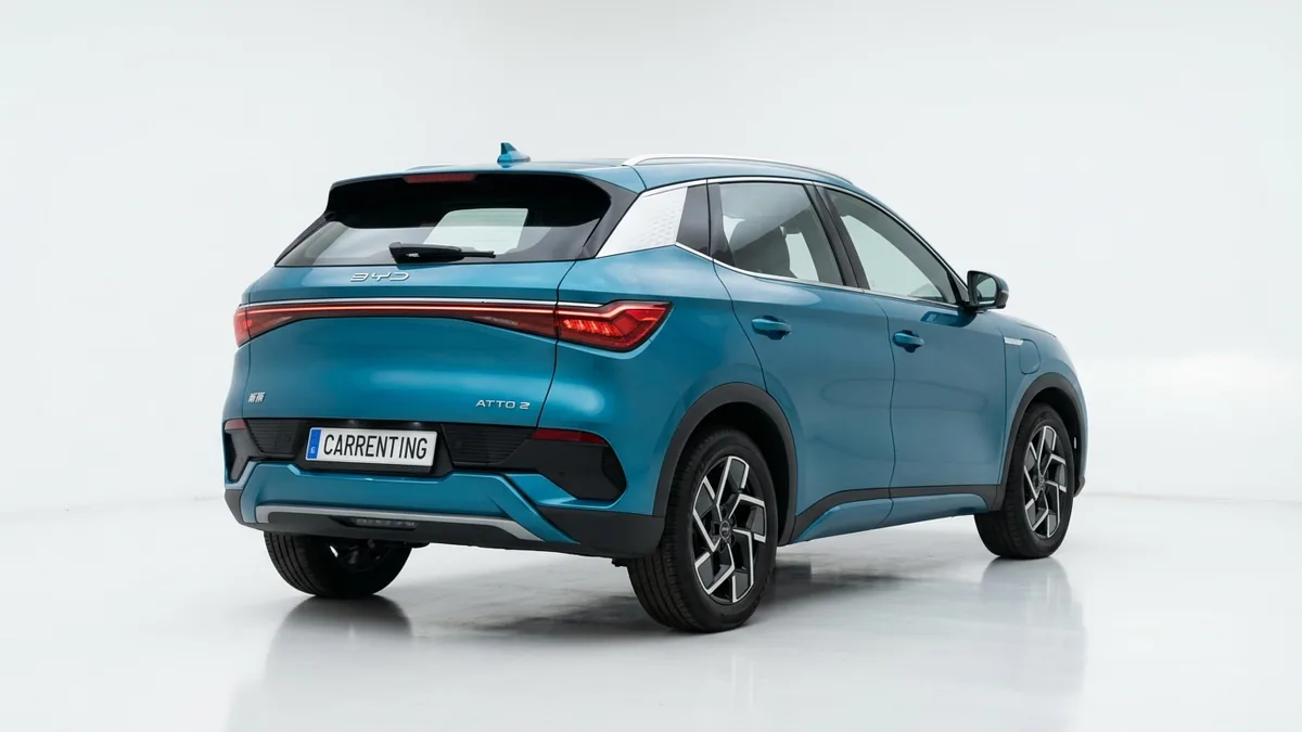 BYD ATTO 2 DM-i Boost en renting en Elche — Trasera