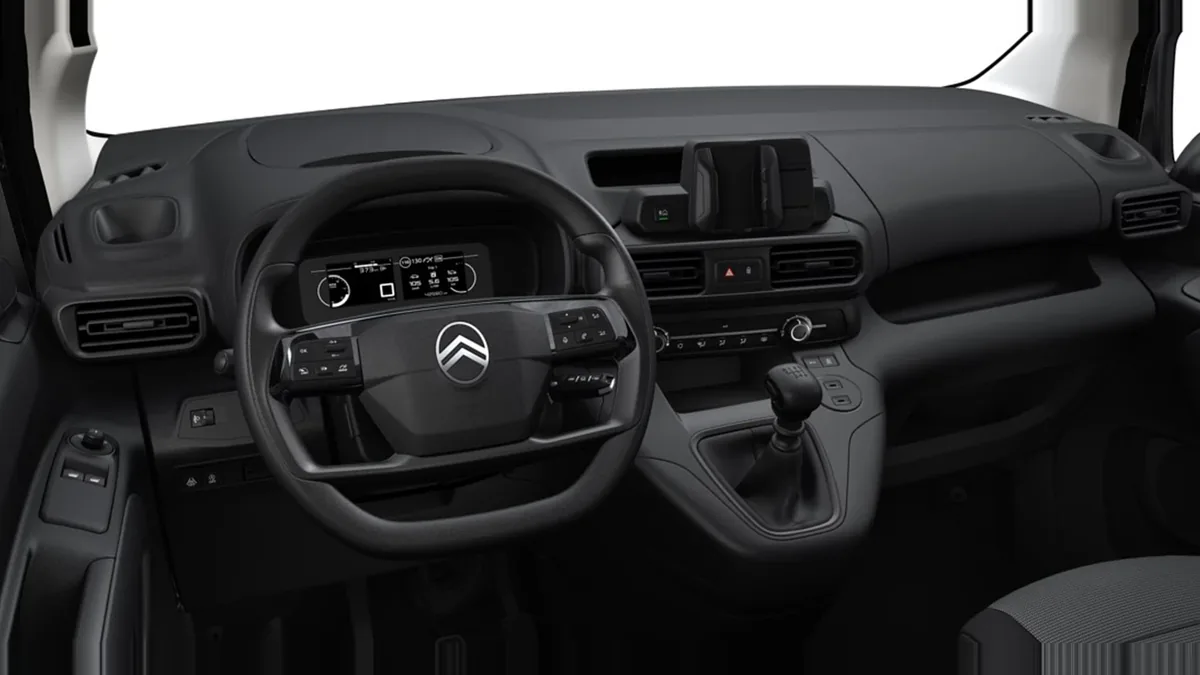 Citroën Berlingo Talla M BlueHDI 100cv van en renting en Elche — Interior