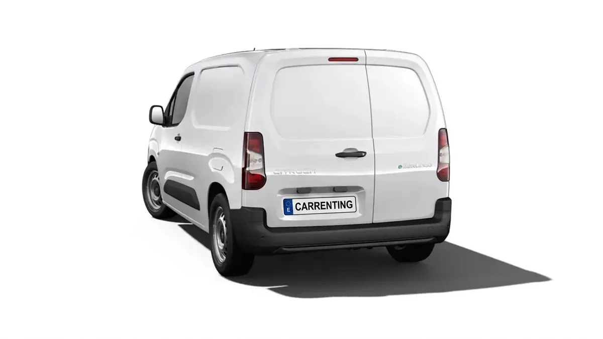 Citroën ë-Berlingo Van Talla M en renting en Elche — Trasera