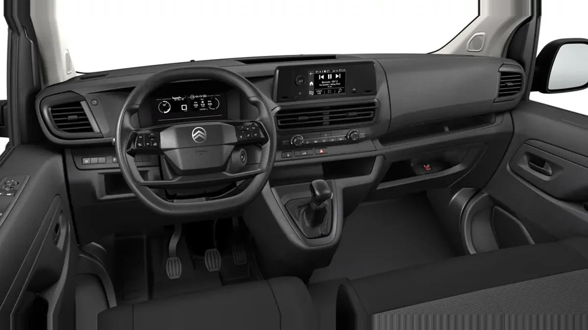 Citroën Jumpy Furgón Talla M BlueHDi 120 S&S en renting en Elche — Interior
