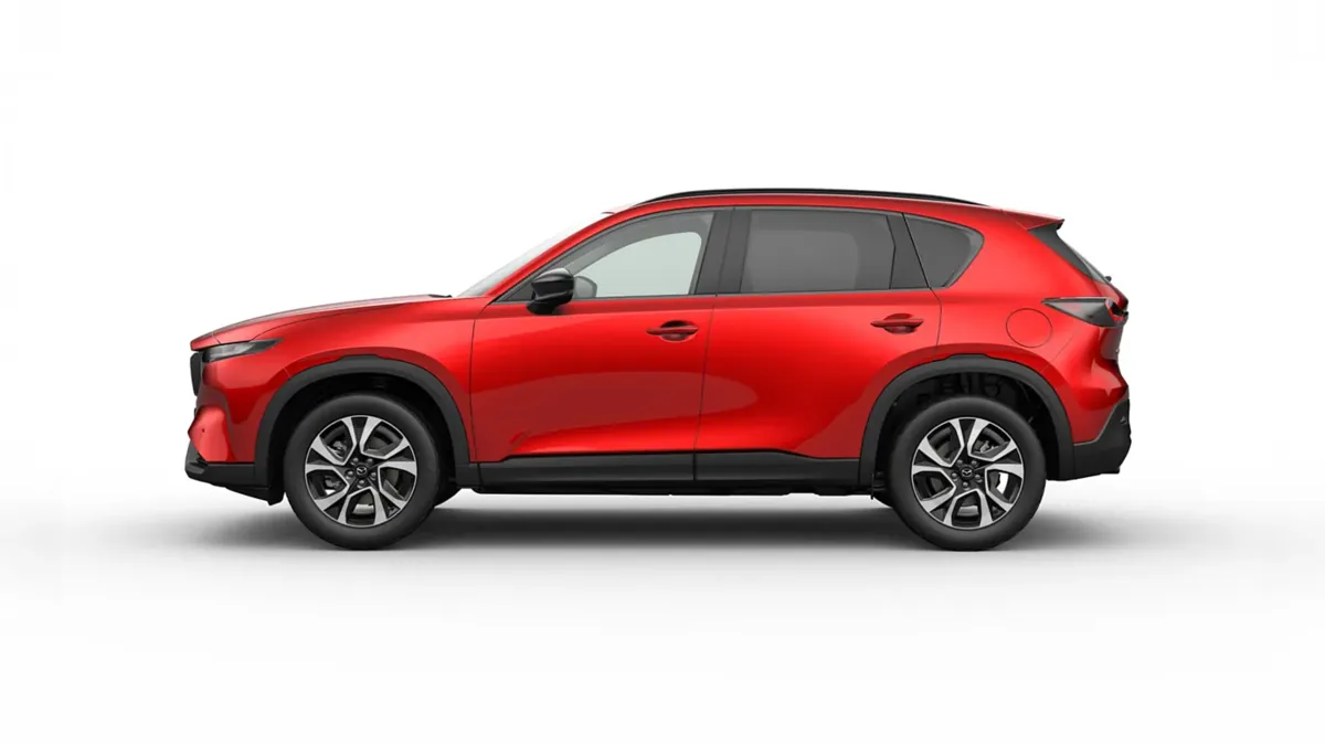 Mazda CX-5 2.5 Sky MHEV Centre-Line en renting en Elche — Lateral