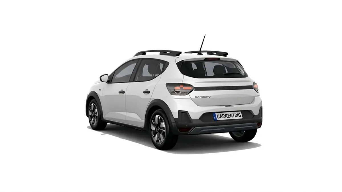 Dacia Sandero Stepway 1.2 Essential ECO-G 120CV en renting en Elche — Trasera