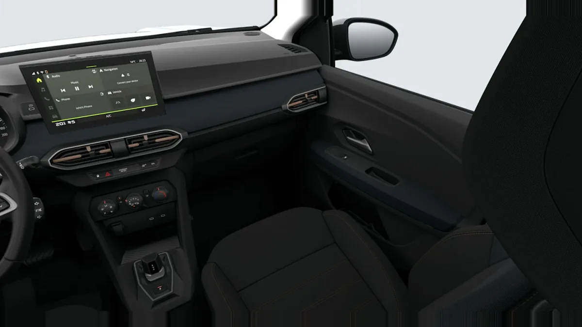 Dacia Sandero Stepway Expression ECO-G 120 AT en renting en Elche — Interior