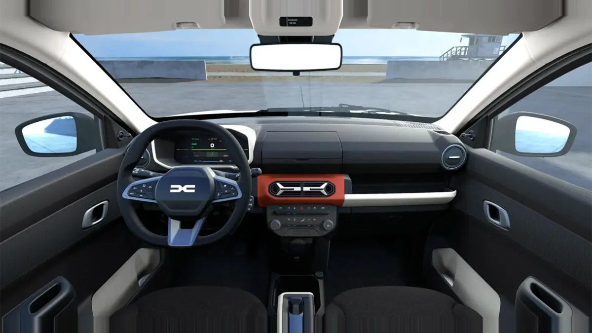 Dacia Spring Expression Electric 33kW (45CV) en renting en Elche — Delantera