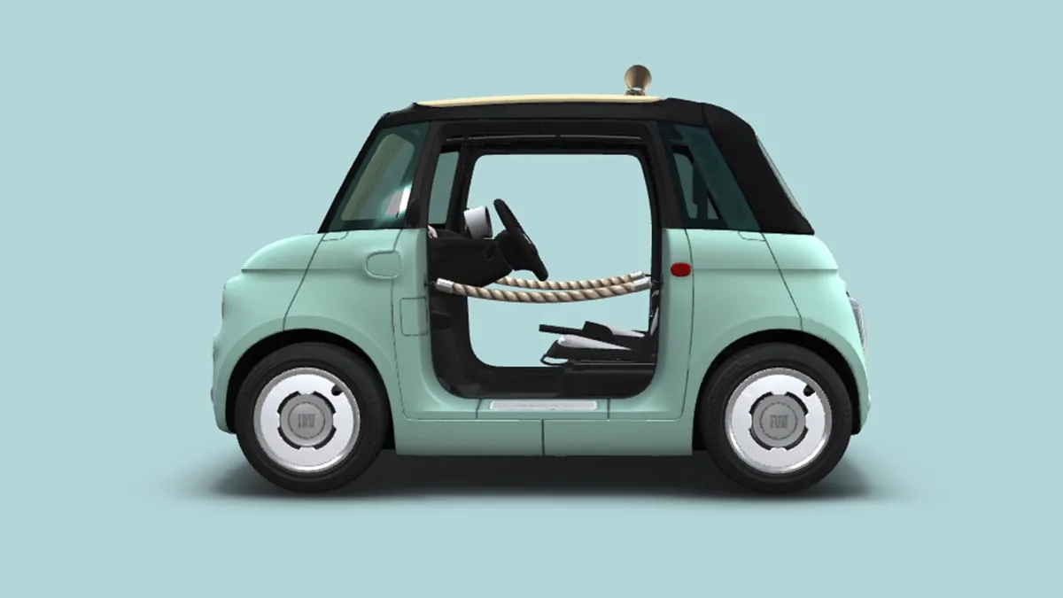 Fiat TOPOLINO DOLCEVITA en renting en Elche — Lateral