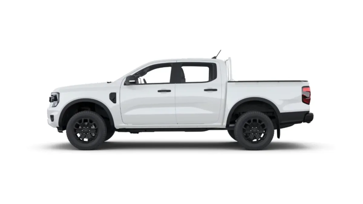 Ford Ranger XLT Doble Cabina 3.0 EcoBlue V6 240CV Automático en renting en Elche — Lateral