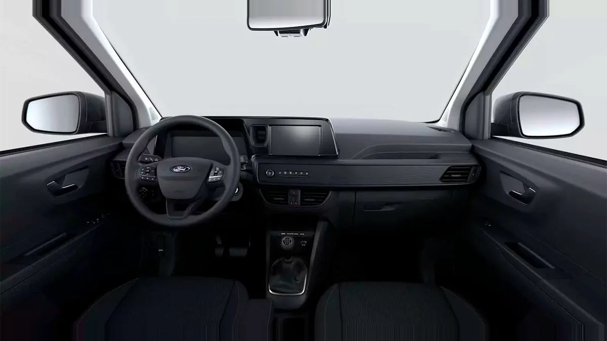 Ford Transit Courier Kombi 1.5 Ecoblue Trend II en renting en Elche — Trasera