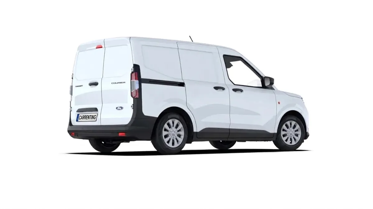 Ford Transit Courier Van 1.5 Ecoblue Trend en renting en Elche — Trasera
