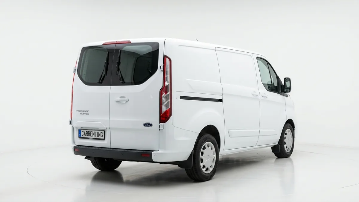 Ford Transit Custom Kombi 2.0 EcoBlue 150Cv 320 L1 Trend M1 II en renting en Elche — Trasera