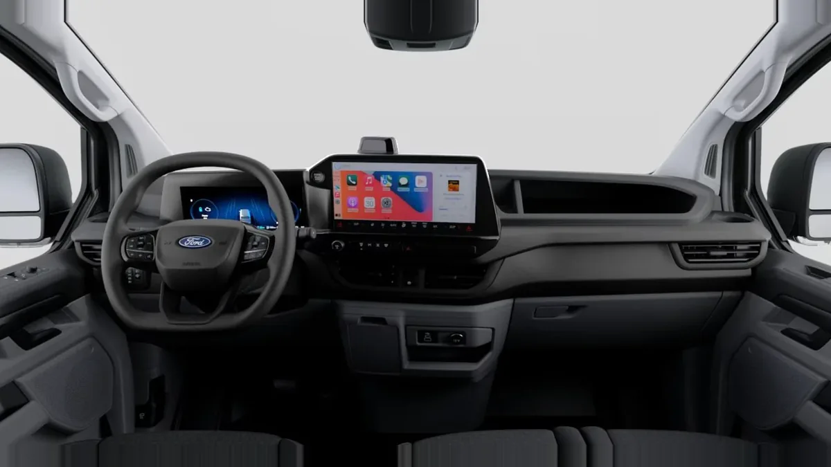 Ford TRANSIT CUSTOM Van 2.5 Duratec PHEV 171kW 320 L1 Trend en renting en Elche — Interior
