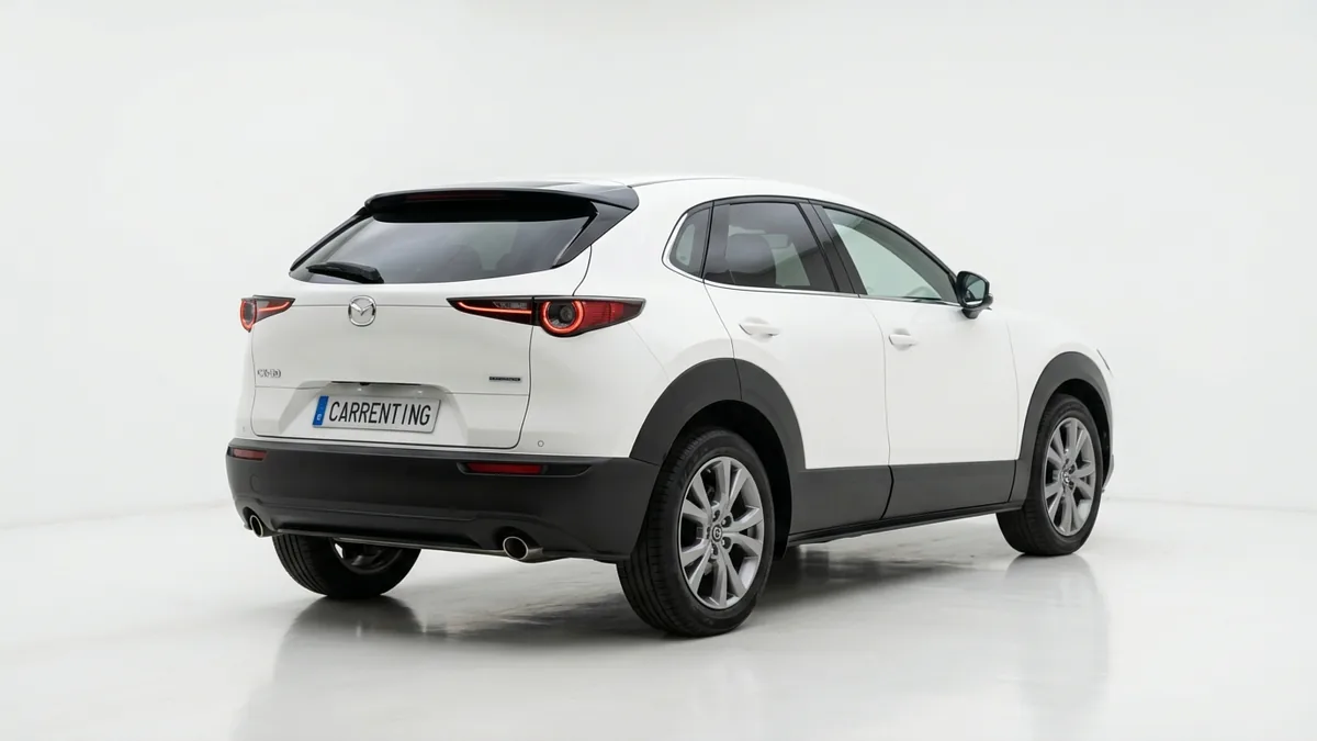 Mazda CX 30 2.5L e-SkyAct G MHEV 103kW Prime-Line en renting en Elche — Trasera