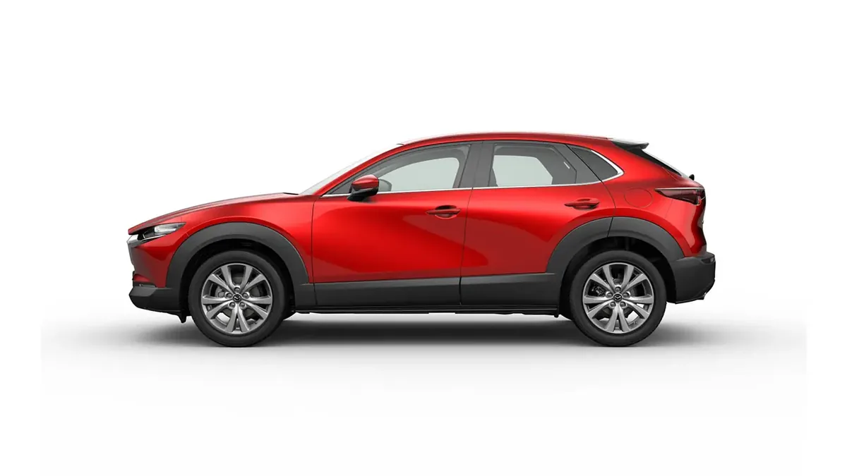 Mazda CX-30 2.5L e-SYACTIV-G MHEV 103kW AT Centre-line RD en renting en Elche — Lateral
