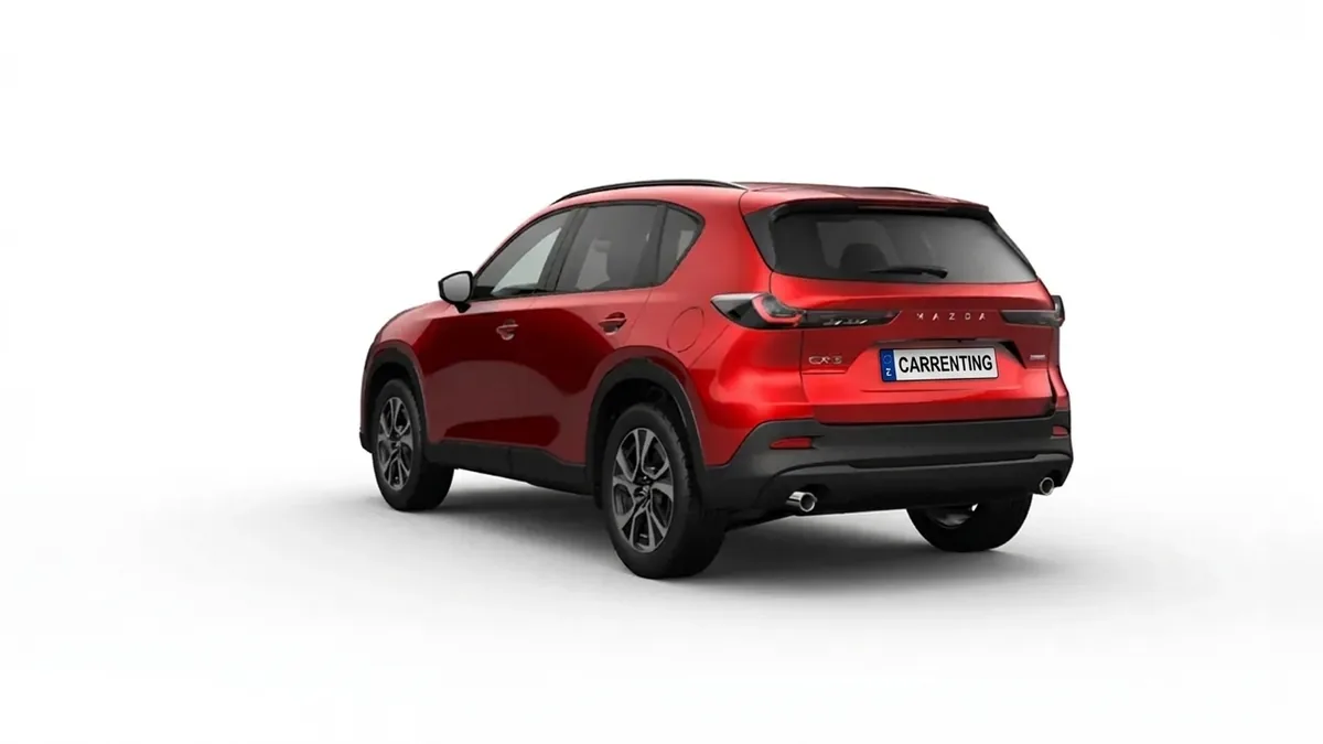 Mazda CX-5 2.5 e-Skyactiv-G MHEV 141cv Centre-Line FWD en renting en Elche — Trasera