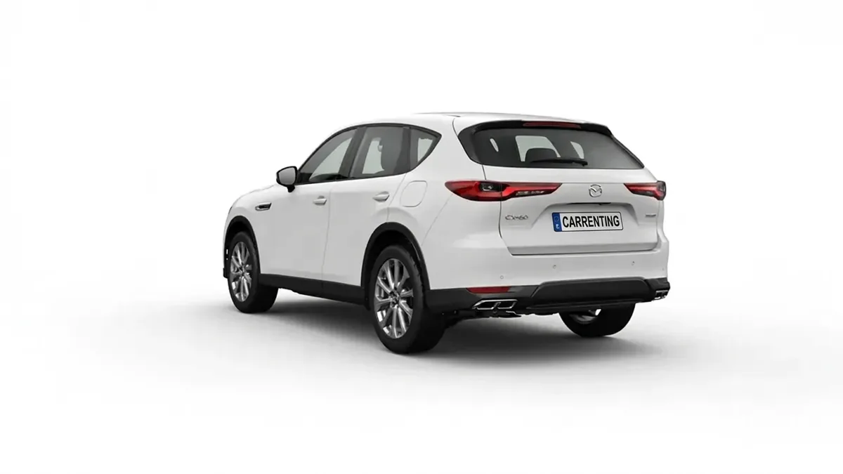 Mazda CX-60 e-Skyactiv MHEV RWD Exclusive-Line II en renting en Elche — Delantera