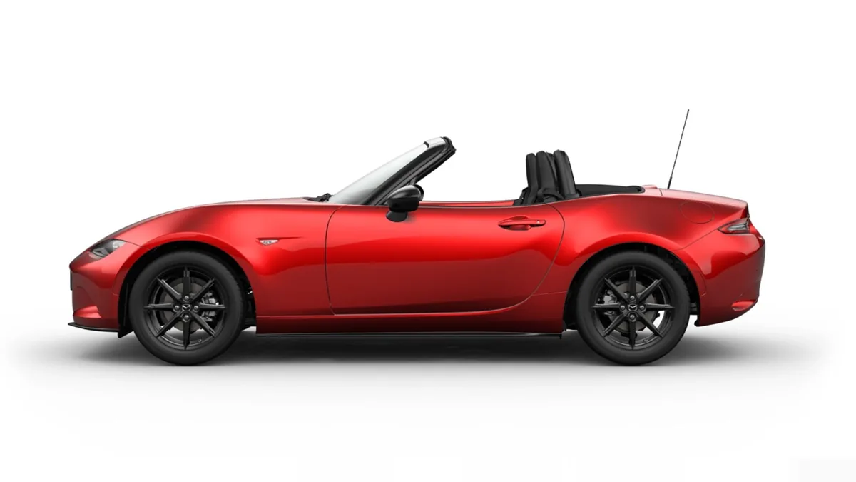 Mazda MX-5 MIATA 1.5 SKYACTIV-G 97kW (132CV) Prime-Line en renting en Elche — Lateral