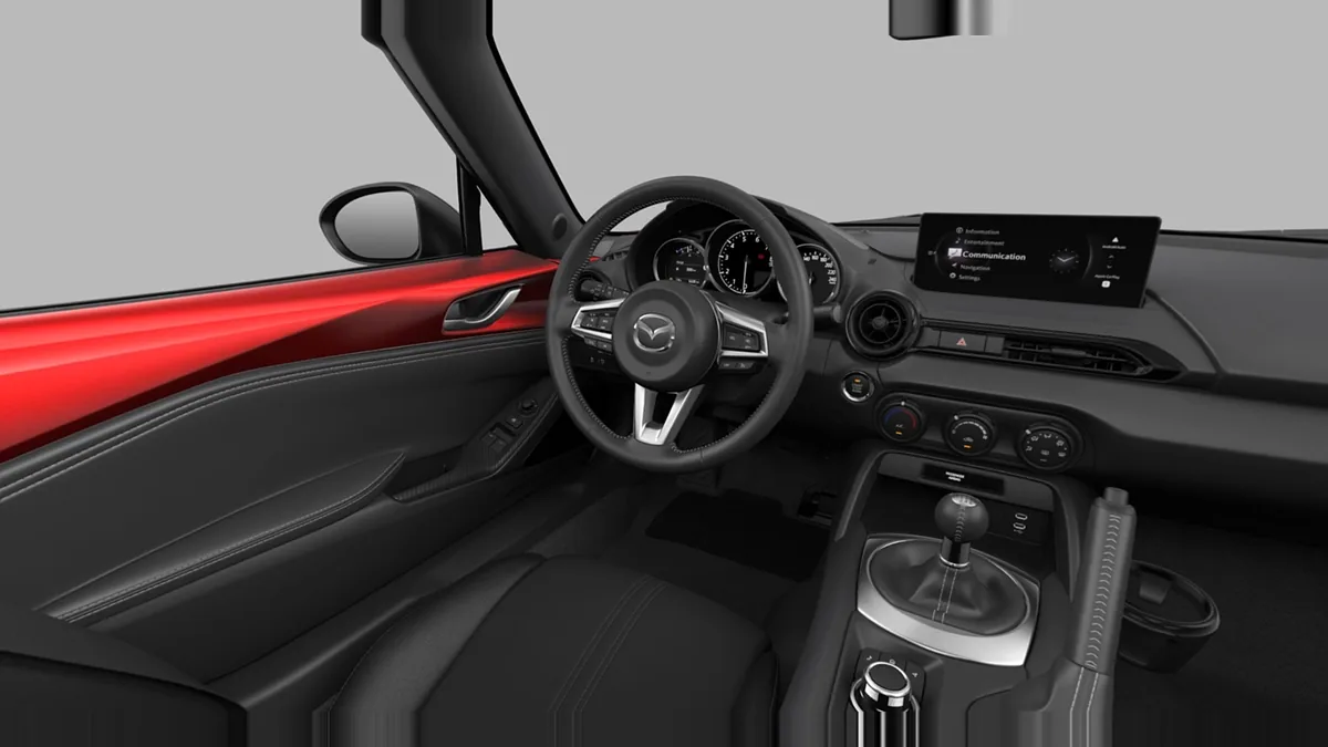 Mazda MX-5 MIATA 1.5 SKYACTIV-G 97kW (132CV) Prime-Line en renting en Elche — Interior