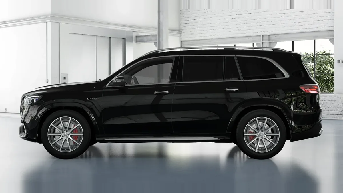 Mercedes-AMG GLS 63 4MATIC en renting en Elche — Lateral