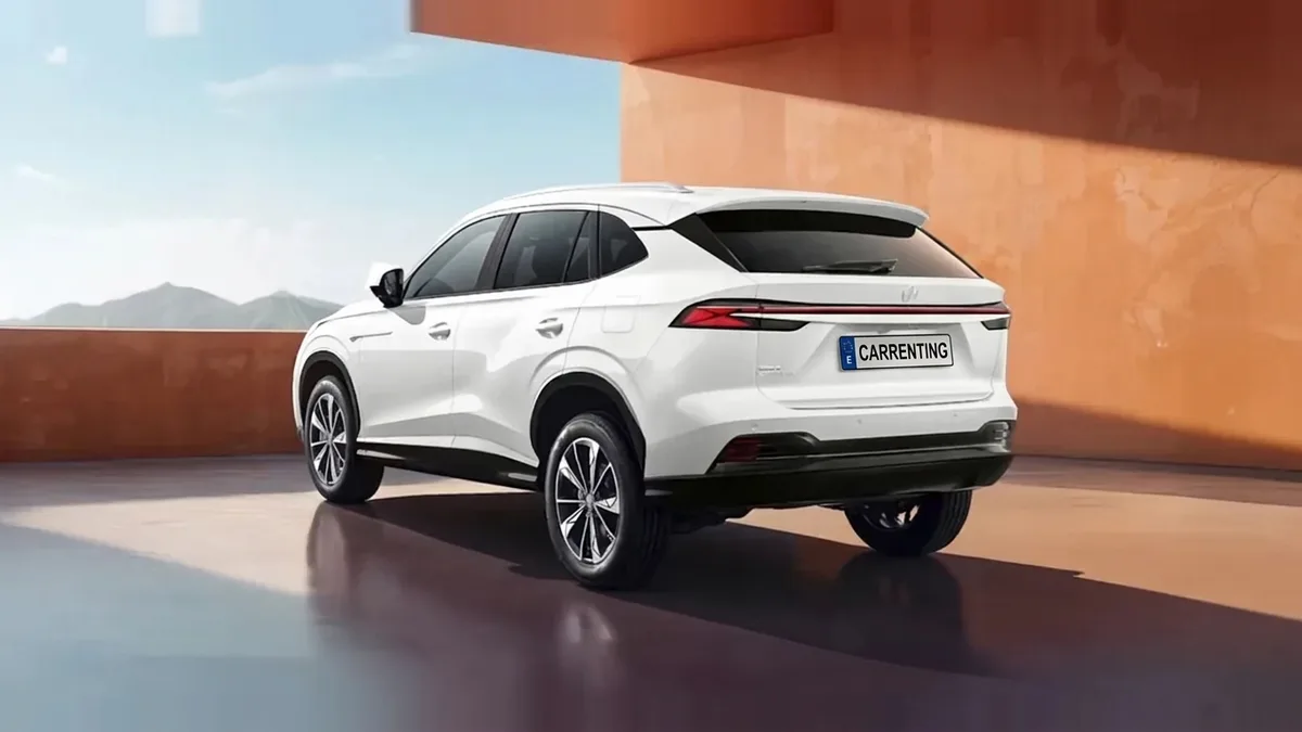 MG HS 1.5 Hybrid Comfort WHT en renting en Elche — Trasera