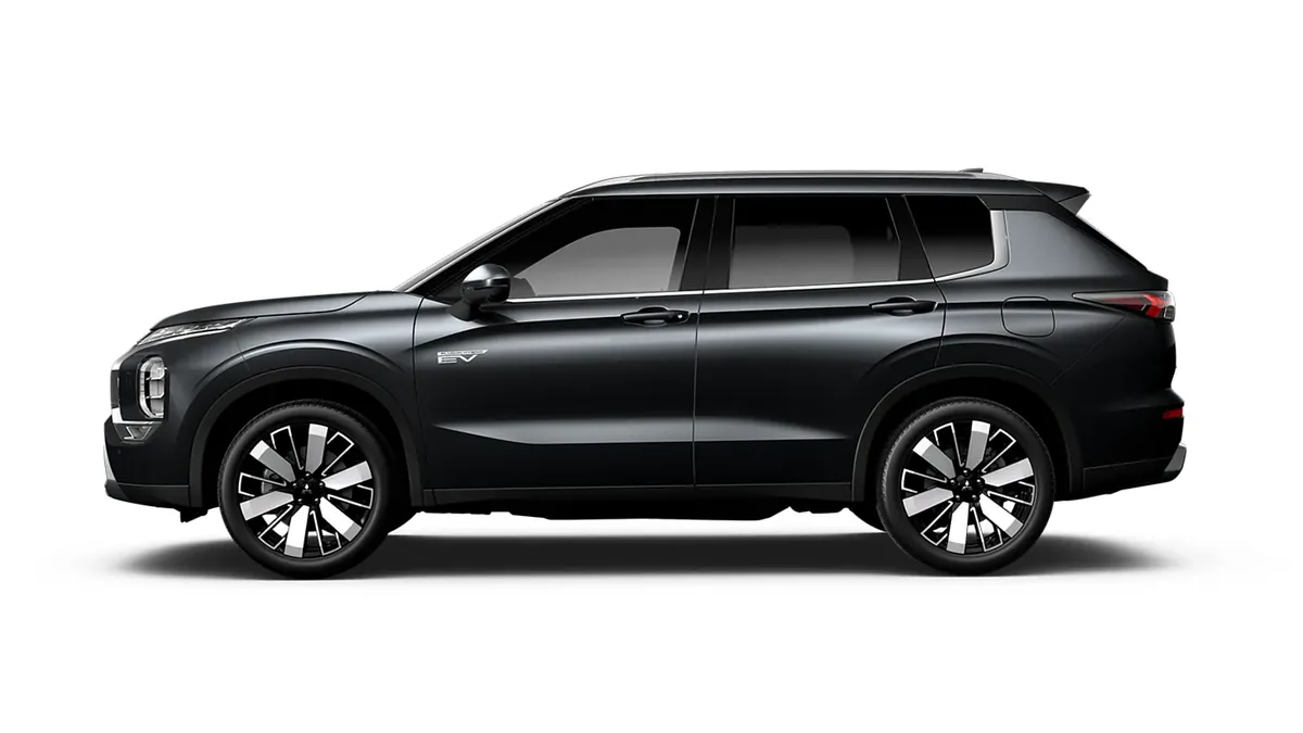 Mitsubishi Outlander PHEV Kaiteki 4WD 306CV en renting en Elche — Lateral