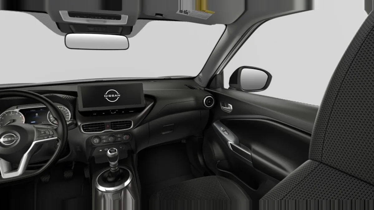 Nissan Juke 1.0 DIG-T 114CV Acenta II en renting en Elche — Interior