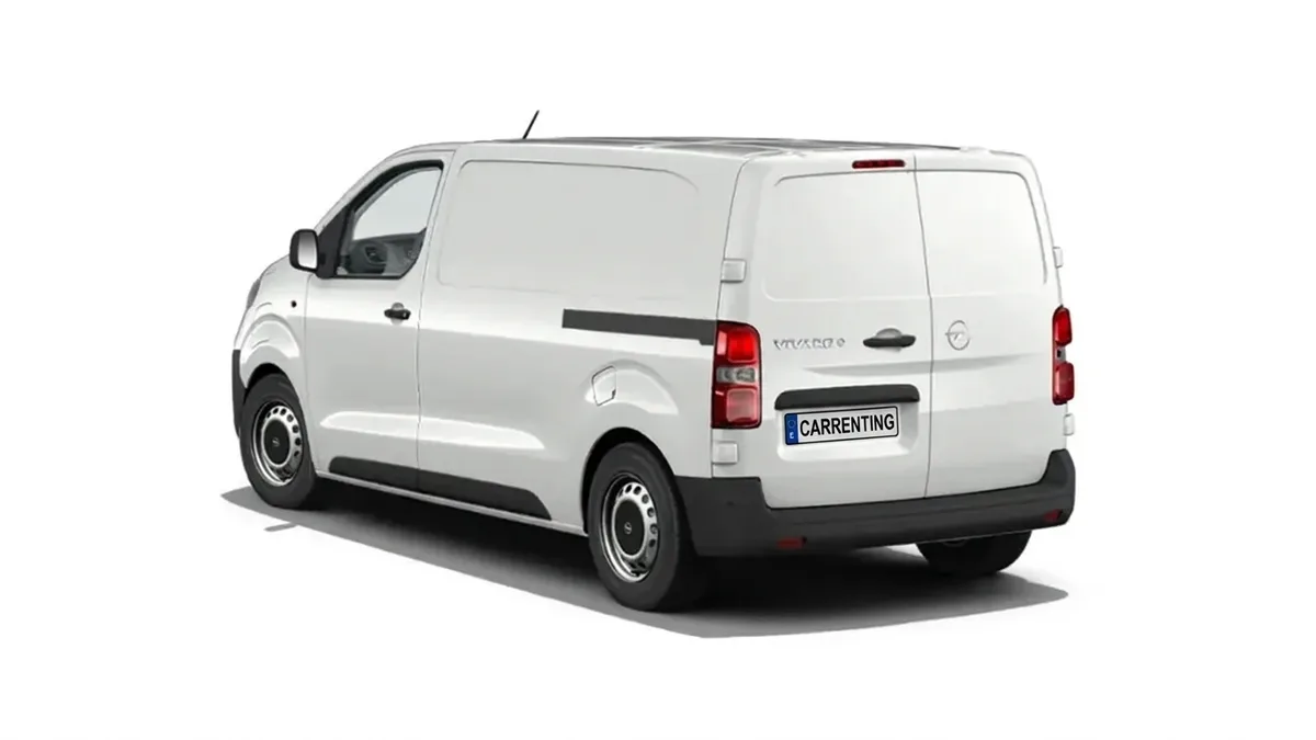 Opel Vivaro Furgón Electric 100kW + Batería 75 kWh VU en renting en Elche — Trasera
