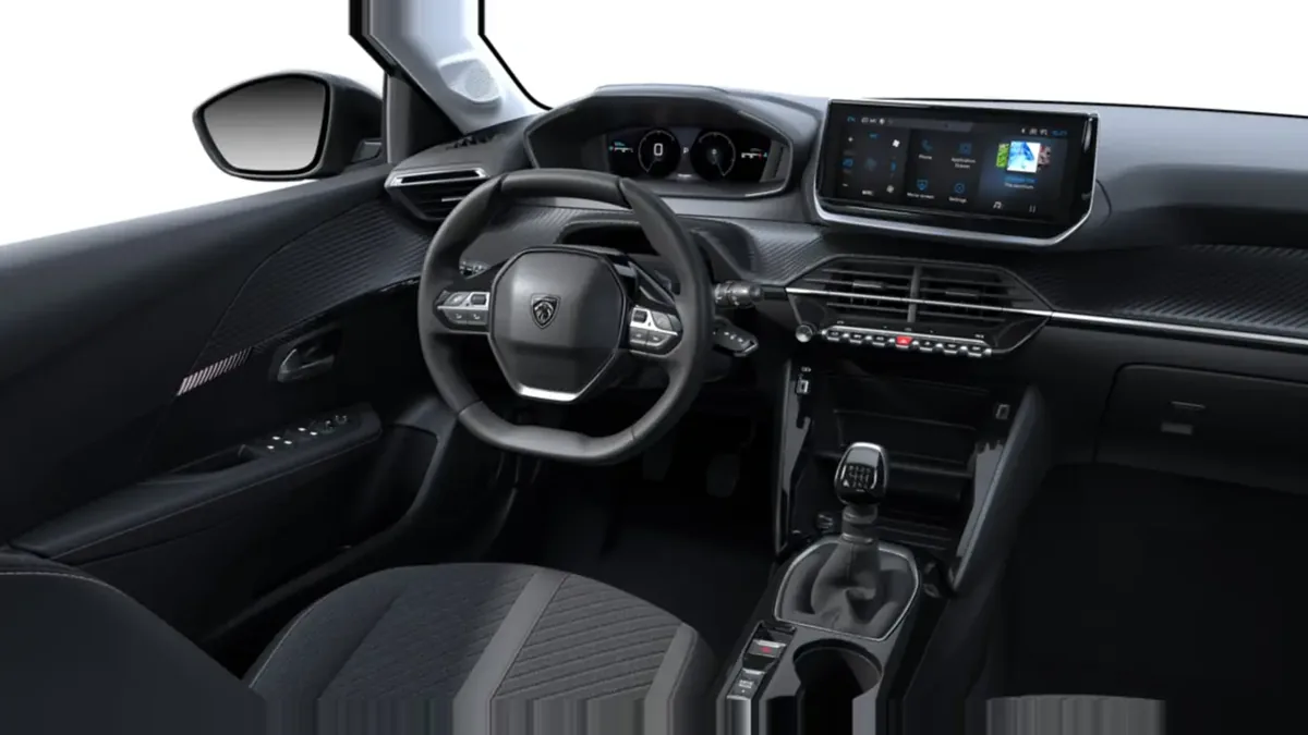 Peugeot 208 5P ALLURE TURBO 100 S&S 6VEL (MANUAL) en renting en Elche — Delantera