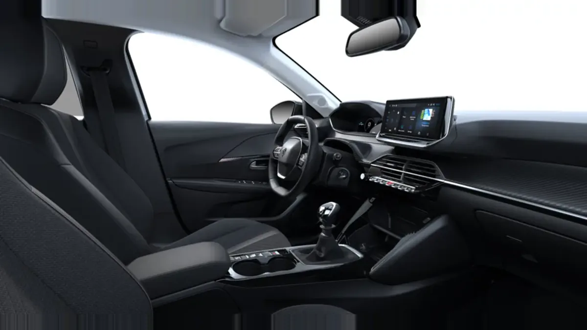 Peugeot 208 5P ALLURE TURBO 100 S&S 6VEL (MANUAL) en renting en Elche — Interior