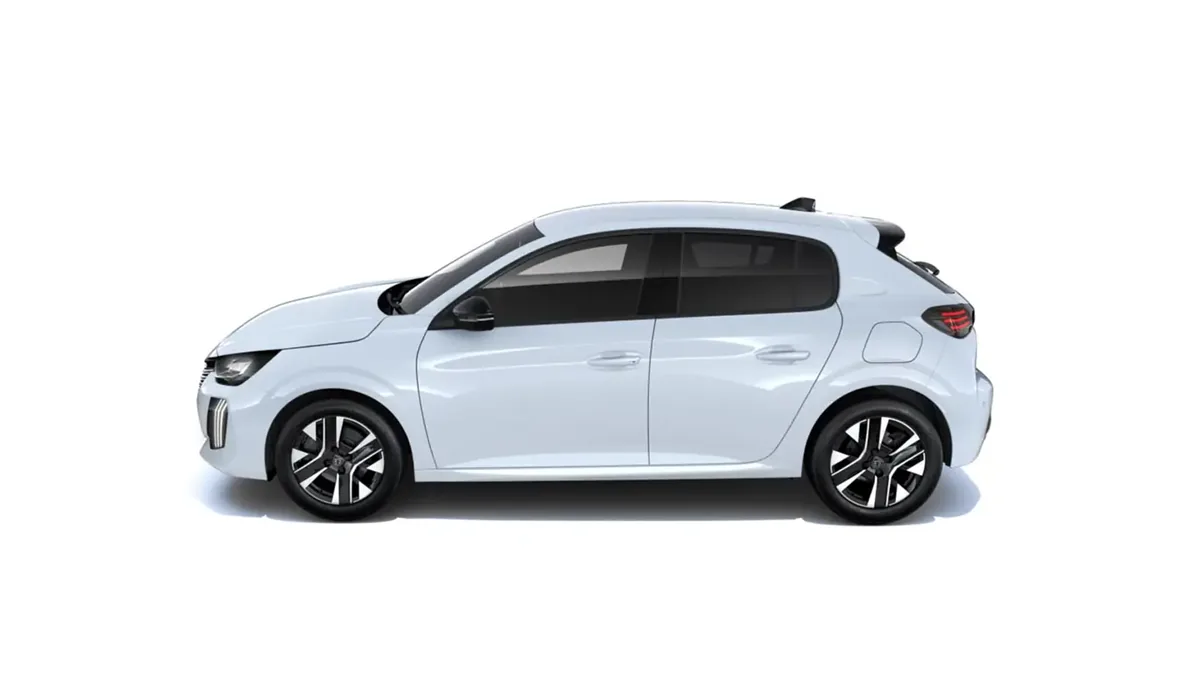 Peugeot 208 5P ALLURE TURBO 100 S&S 6VEL (MANUAL) en renting en Elche — Lateral