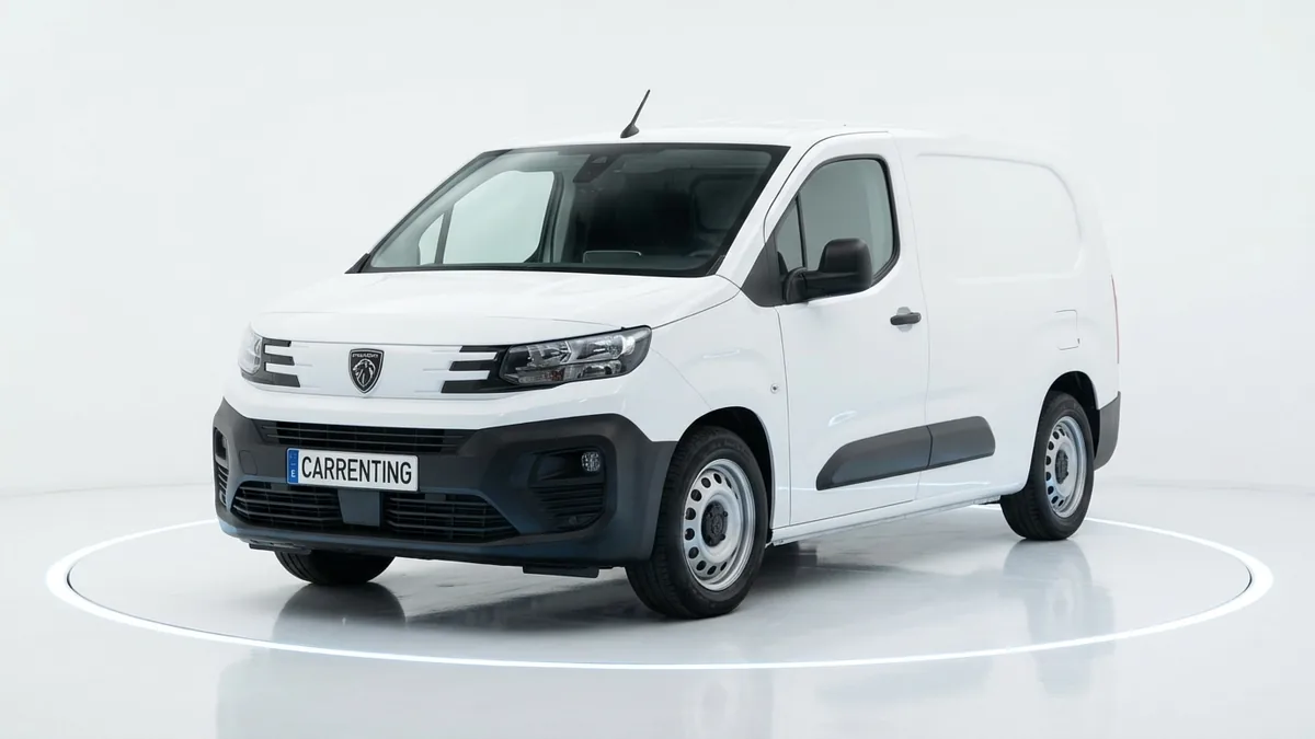 Peugeot Partner Furgón Diesel 1.5 BlueHDI S&S Standard 600kg 100 (MERCANCÍAS TERCEROS) en renting en Elche