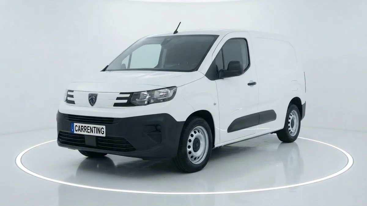 Peugeot Partner Furgón M Diésel 100CV Man en renting en Elche