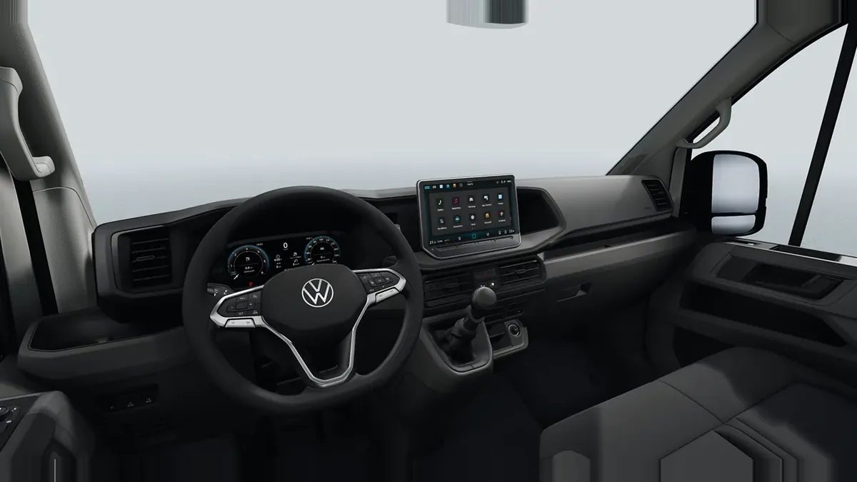Volkswagen Crafter 35 Furgón BL TA L4H3 2.0 TDI 103kW (140CV) - ISOTERMO en renting en Elche — Interior