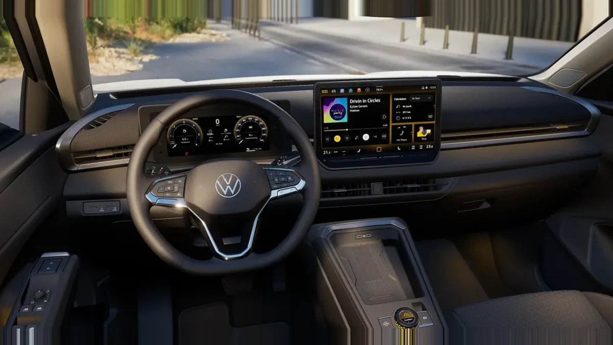 Volkswagen T-ROC Match 1.5 eTSI 85kW (116CV) DSG en renting en Elche — Delantera